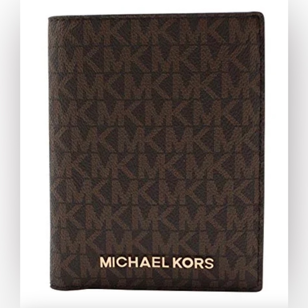 Michael Kors passport sleeve with card slots